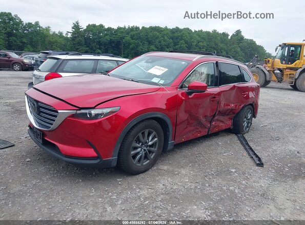 JM3TCBCY4L0419899 2020 MAZDA CX-9 Red Առջևի ձախ երեք քառորդ տեսարան