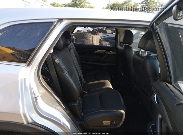 JM3TCBCY4L0423287 2020 MAZDA CX-9 Silver VIN კოდის სტიკერის ხედი