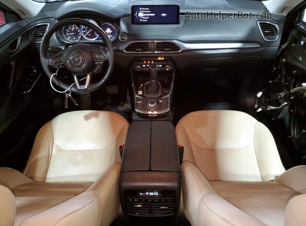 JM3TCBCY4N0606630 2022 MAZDA CX-9 Blue Vista del salpicadero