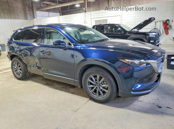 JM3TCBCY4N0606630 2022 MAZDA CX-9 Blue Delantero derecho
