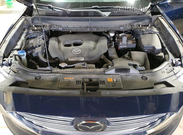 JM3TCBCY4N0606630 2022 MAZDA CX-9 Blue Vista del compartimento del motor