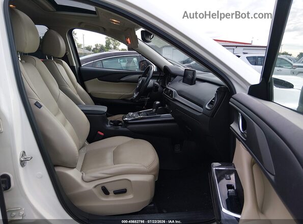 JM3TCBCY5G0110576 2016 MAZDA CX-9 Белый Вид салона спереди
