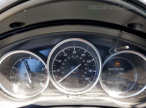 JM3TCBCY5N0601453 2022 MAZDA CX-9 Black Instrument cluster view