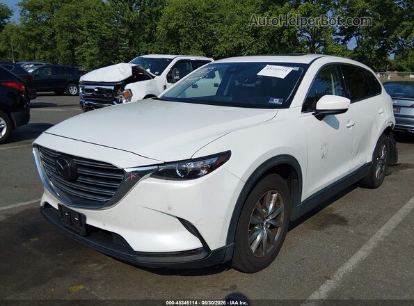 JM3TCBCY7K0314207 2019 MAZDA CX-9 Белый Передняя левая четверть