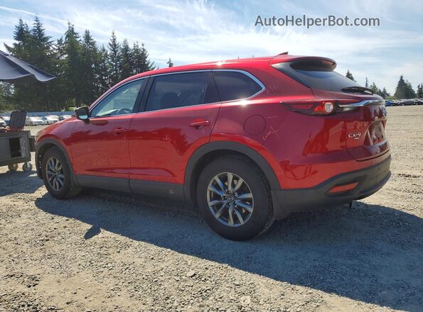 JM3TCBCY7L0415989 2020 MAZDA CX-9 Burgundy უკანა მარცხენა