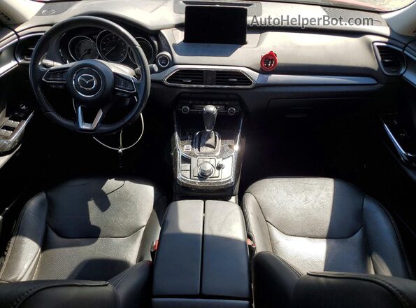 JM3TCBCY7L0415989 2020 MAZDA CX-9 Burgundy წინა პანელის ხედი