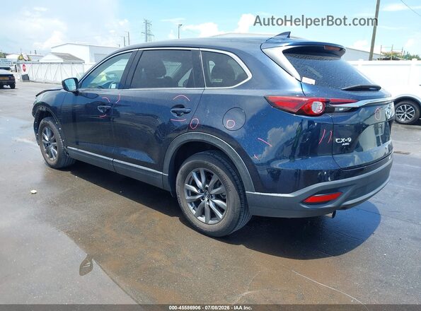 JM3TCBCY7M0514491 2021 MAZDA CX-9 Blue უკანა მარცხენა