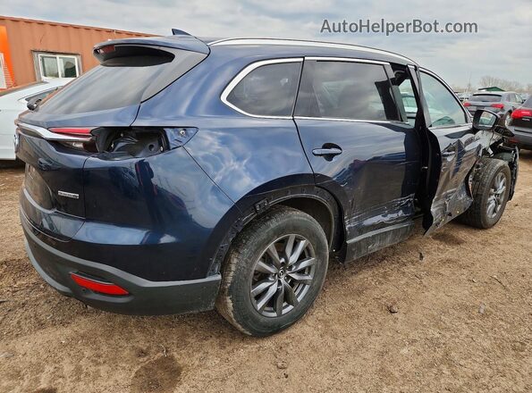 JM3TCBCY7M0516712 2021 MAZDA CX-9 Blue Trasero derecho