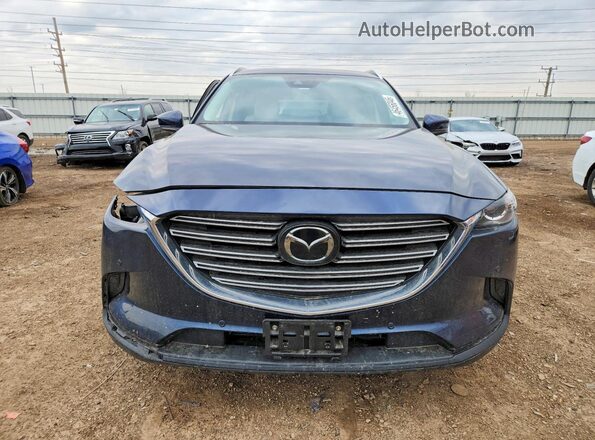 JM3TCBCY7M0516712 2021 MAZDA CX-9 Blue Vista frontal