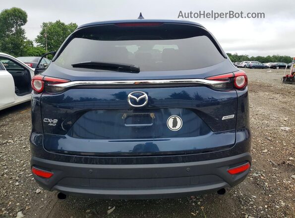 JM3TCBCY8K0331825 2019 MAZDA CX-9 Blue Widok z tyłu