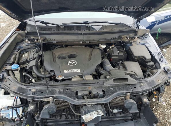 JM3TCBCY8K0331825 2019 MAZDA CX-9 Blue Widok komory silnika