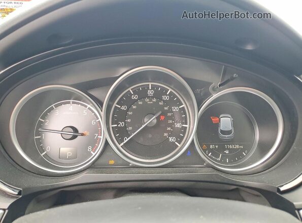 JM3TCBCY8K0331825 2019 MAZDA CX-9 Blue Widok zestawu wskaźników