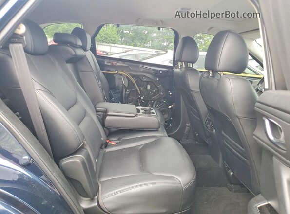 JM3TCBCY8K0331825 2019 MAZDA CX-9 Blue Widok wnętrza z tyłu