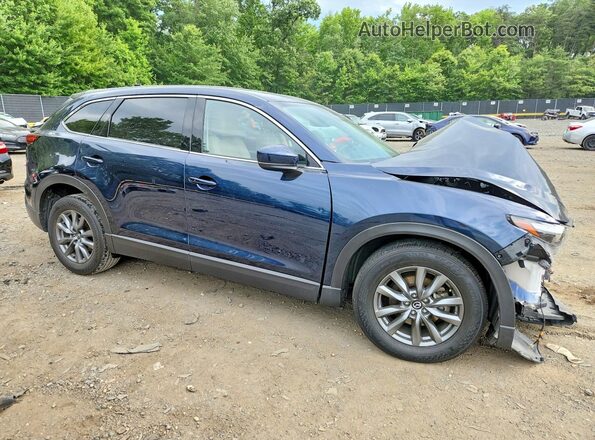 JM3TCBCY9N0628980 2022 MAZDA CX-9 Синий Передняя правая четверть
