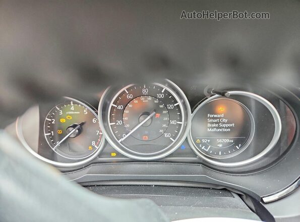 JM3TCBCY9N0628980 2022 MAZDA CX-9 Синий Вид щитка приборов