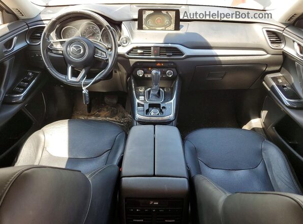 JM3TCBCYXG0122237 2016 MAZDA CX-9 Black Widok deski rozdzielczej