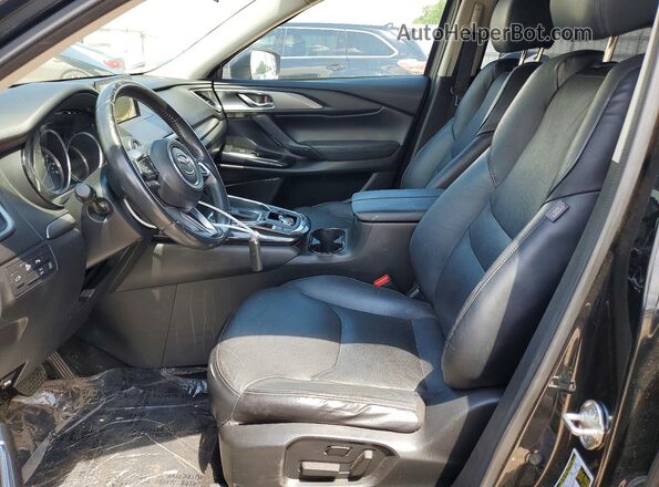 JM3TCBCYXG0122237 2016 MAZDA CX-9 Black Widok wnętrza z przodu