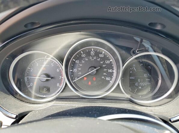 JM3TCBCYXG0122237 2016 MAZDA CX-9 Black Widok zestawu wskaźników