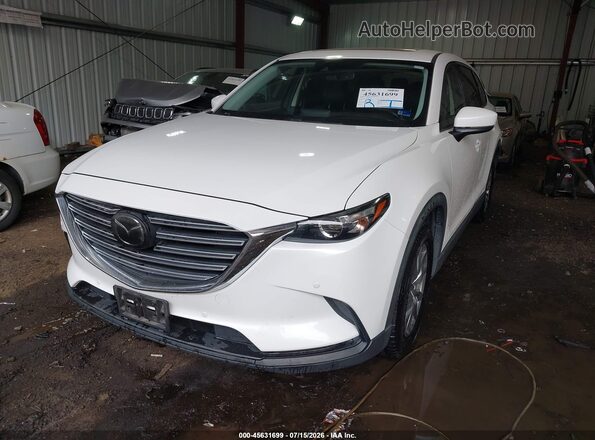 JM3TCBCYXJ0235810 2018 MAZDA CX-9 White Առջևի ձախ երեք քառորդ տեսարան