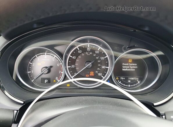 JM3TCBCYXK0309261 2019 MAZDA CX-9 Silver Widok zestawu wskaźników