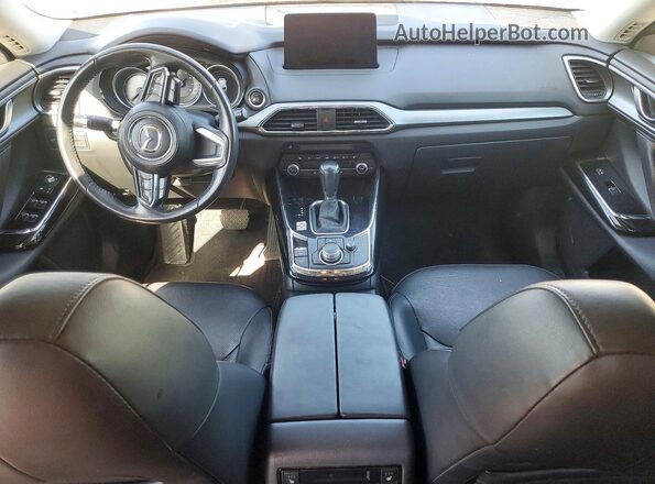JM3TCBCYXM0453542 2021 MAZDA CX-9 Black Առջևի վահանակի տեսք