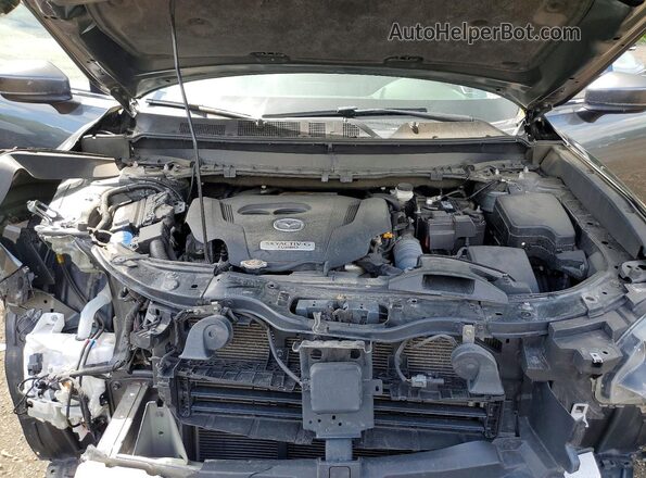 JM3TCBCYXN0602680 2022 MAZDA CX-9 Gray Вид підкапотного простору