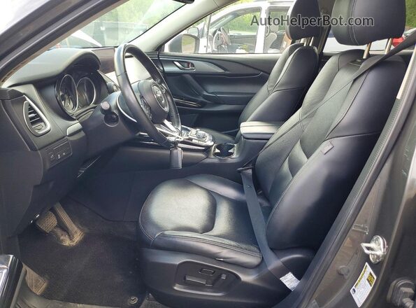 JM3TCBCYXN0602680 2022 MAZDA CX-9 Gray Вид салону спереду