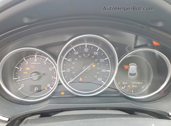 JM3TCBDY0J0212356 2018 MAZDA CX-9 Красный Вид щитка приборов