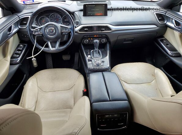 JM3TCBDY0J0212356 2018 MAZDA CX-9 Красный Вид панели приборов