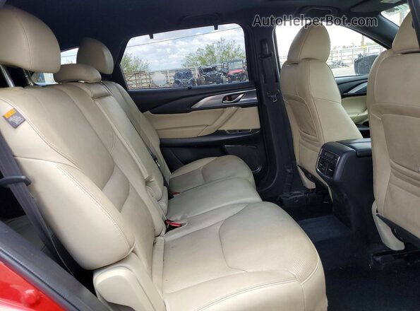 JM3TCBDY0J0212356 2018 MAZDA CX-9 Красный Вид задней части салона