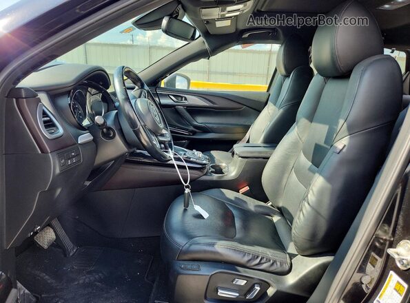 JM3TCBDY0J0236785 2018 MAZDA CX-9 Black Սալոնի դիմացի տեսք