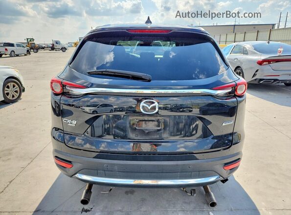 JM3TCBDY0J0236785 2018 MAZDA CX-9 Black Հետևի տեսք