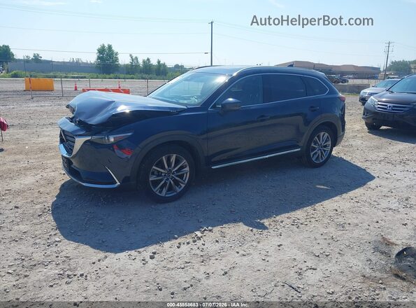 JM3TCBDY0L0404928 2020 MAZDA CX-9 Синий Передняя левая четверть