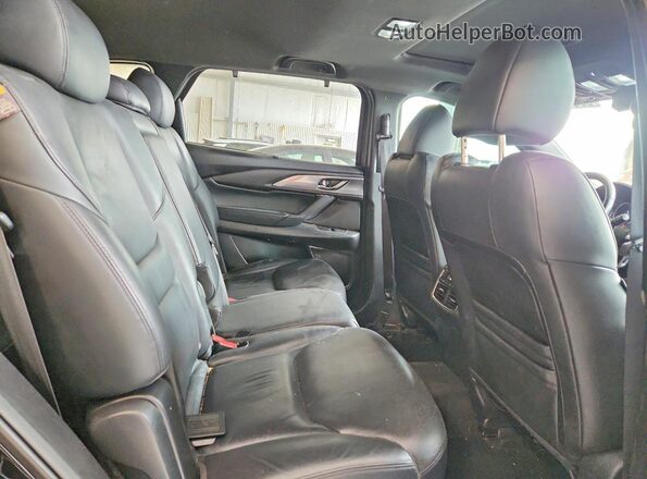 JM3TCBDY1J0213659 2018 MAZDA CX-9 Black უკანა სავარძლების ხედი