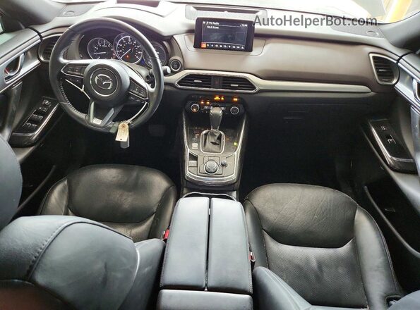 JM3TCBDY1J0213659 2018 MAZDA CX-9 Black წინა პანელის ხედი