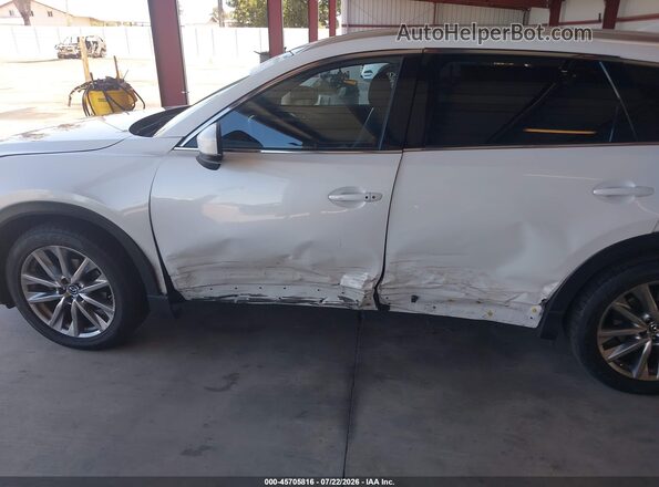 JM3TCBDY1K0334211 2019 MAZDA CX-9 White Widok z przodu