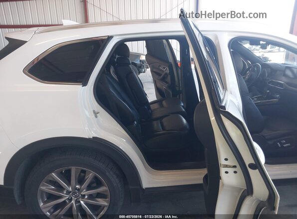 JM3TCBDY1K0334211 2019 MAZDA CX-9 White Widok naklejki z numerem VIN