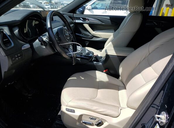 JM3TCBDY1N0609676 2022 MAZDA CX-9 Синий Вид салона спереди