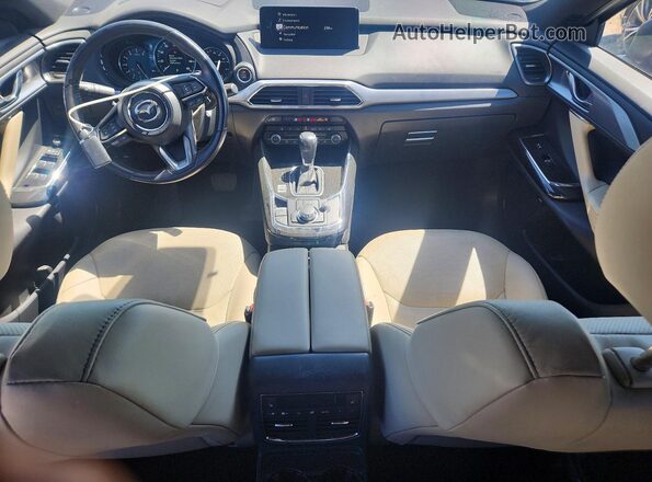 JM3TCBDY1P0633821 2023 MAZDA CX-9 Blue Dashboard view