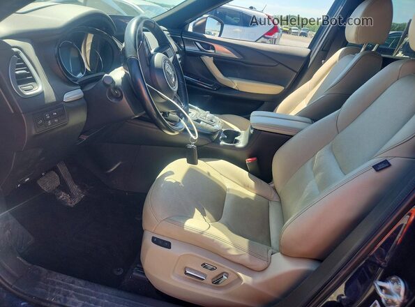 JM3TCBDY1P0633821 2023 MAZDA CX-9 Blue Front interior view