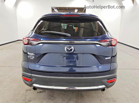 JM3TCBDY2H0138383 2017 MAZDA CX-9 Blue Rear view