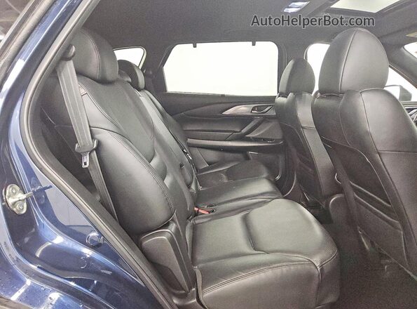JM3TCBDY2H0138383 2017 MAZDA CX-9 Blue Rear seats view