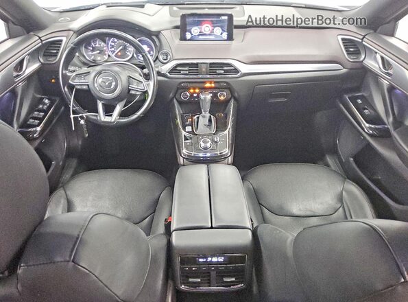 JM3TCBDY2H0138383 2017 MAZDA CX-9 Blue Dashboard view