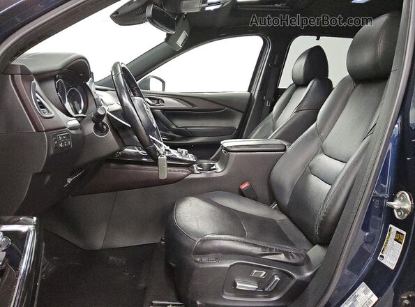 JM3TCBDY2H0138383 2017 MAZDA CX-9 Blue Front interior view