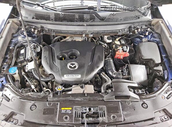 JM3TCBDY2H0138383 2017 MAZDA CX-9 Blue Rear interior view