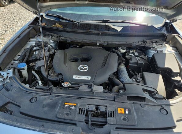 JM3TCBDY2M0518897 2021 MAZDA CX-9 Silver Vista del compartimento del motor