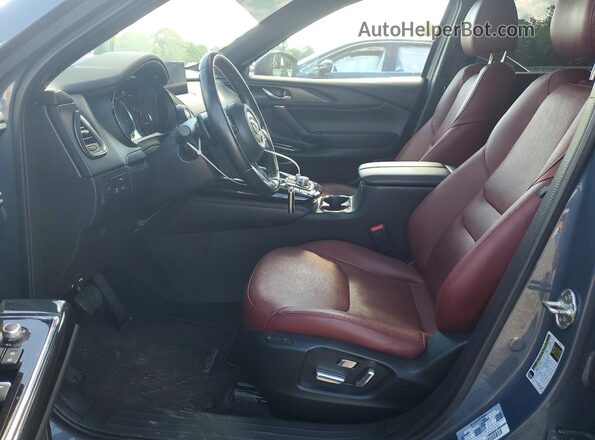 JM3TCBDY2N0609136 2022 MAZDA CX-9 Серый Вид салона спереди
