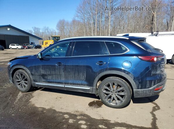 JM3TCBDY3G0111112 2016 MAZDA CX-9 Blue Tył lewy