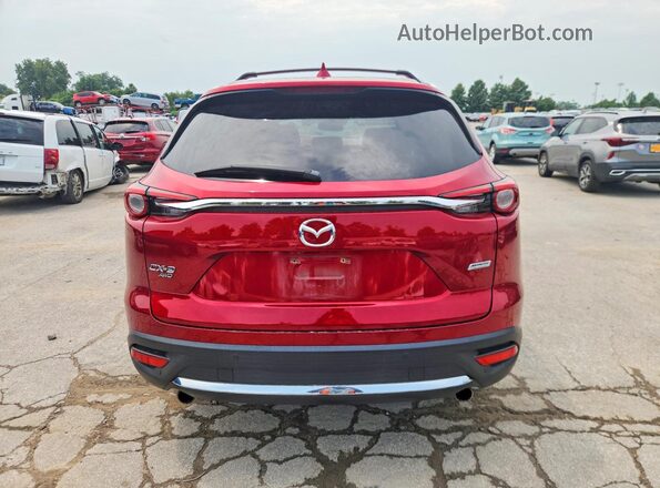 JM3TCBDY3J0232164 2018 MAZDA CX-9 Red უკანა ხედი