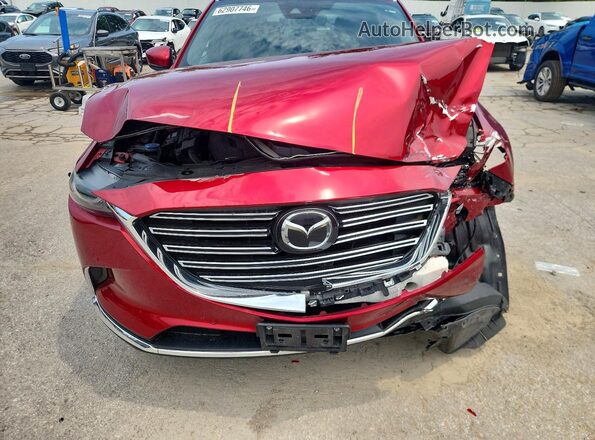 JM3TCBDY3J0232164 2018 MAZDA CX-9 Red ძრავის განყოფილების ხედი